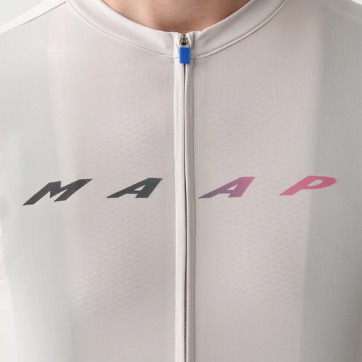 MAAP 男士 Blurred Evade Pro Base Jersey 南极白 短袖骑行服 商品图4