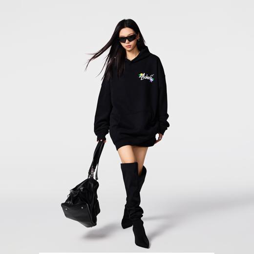 【Achock官方店】潮牌街头重磅刺绣连帽宽松卫衣美式复古嘻哈上衣 商品图1