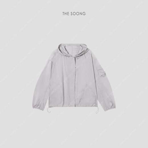 THESOONG|夏季云朵感防晒轻薄舒适时尚裁剪防晒短外套HWWT3972 商品图2
