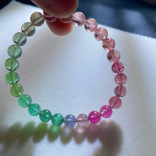 13.6g 7mm 碧玺手链 商品图7