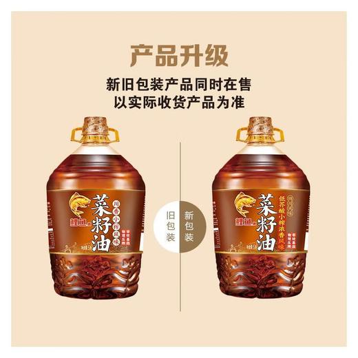 鲤鱼 小榨浓香菜籽油 5L/桶 商品图3