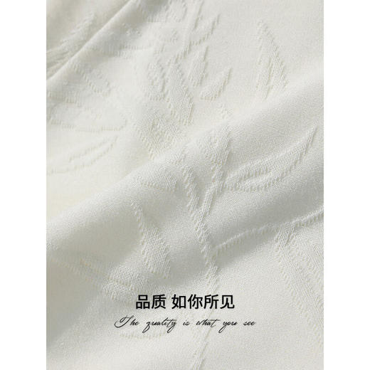 COCOBELLA新国风竹叶提花针织双肩带吊带多色外穿背心VT0013 商品图4