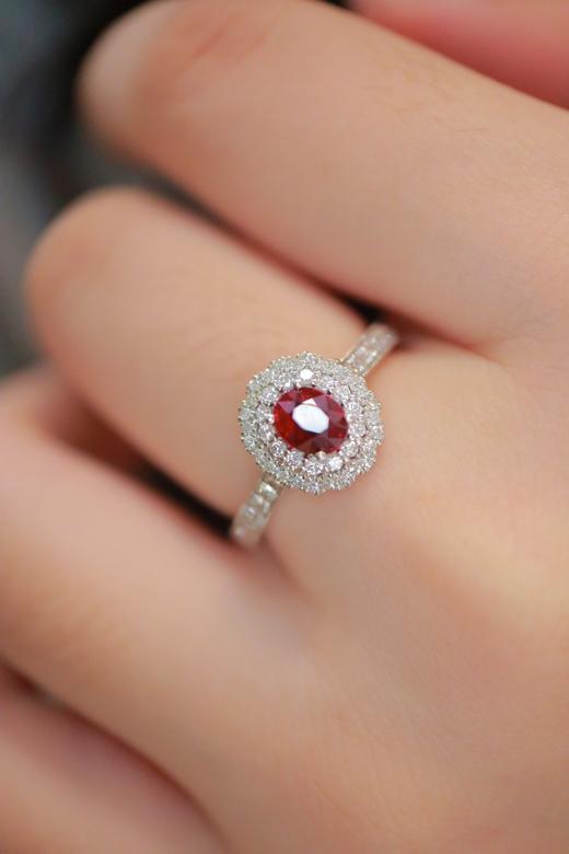 0.69ct 红宝石戒指 商品图8