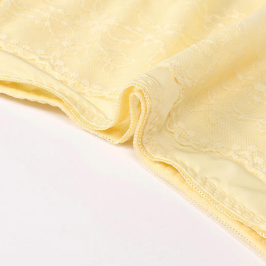 都市丽人内裤薄透丝滑平角裤蕾丝+泳布女士内裤LPT1M1 商品图6