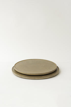 富井贵志20｜21白漆｜丸盆