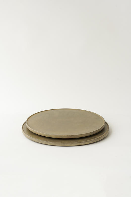 富井贵志20｜21白漆｜丸盆 商品图0