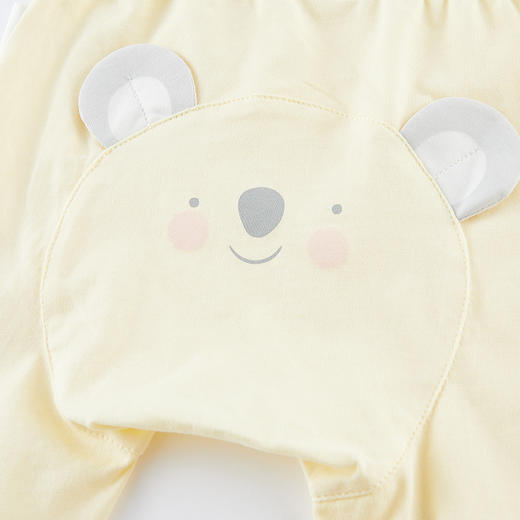 英氏婴儿内衣宝宝内衣纯棉PP长裤卡通可爱裤子收脚YLMBJ01001A01 商品图2