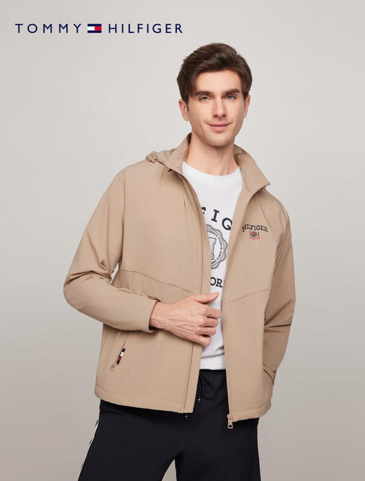 TOMMY 夹克男  MW36999-AEG 卡其色. 商品图0