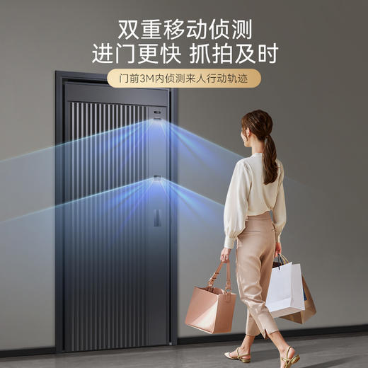 亚太天能精雕铸铝智能门M88人脸识别掌静脉进户门大门防盗入户门 商品图2