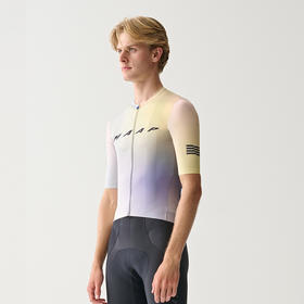 MAAP 男士 Blurred Out Pro Hex Jersey 2.0 Shell 霞韵色 短袖骑行服