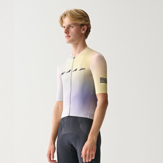 MAAP 男士 Blurred Out Pro Hex Jersey 2.0 Shell 霞韵色 短袖骑行服 商品图0