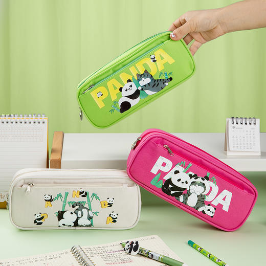 齐心笔袋WHAS0028猫猫熊(吾皇猫） 商品图4