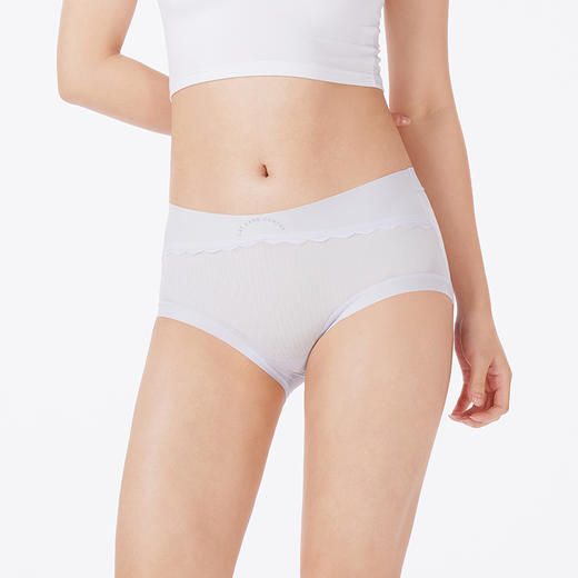 都市丽人内裤薄透丝滑平角裤锦泳女士内裤LKT5N4 商品图1