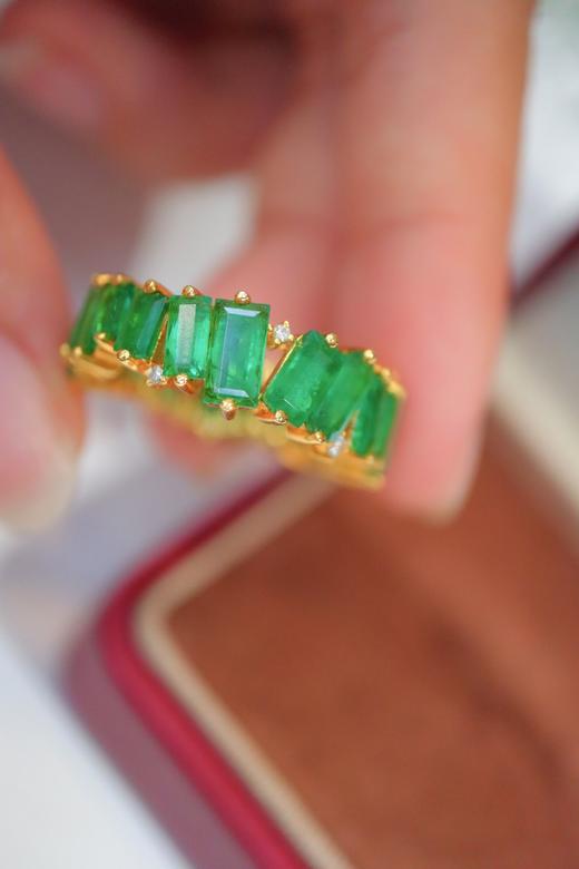 7.86ct 祖母绿戒指 商品图5