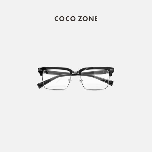 COCO ZONE 2024新款时尚小众黑色休闲通勤眼镜CC2A0409 商品图0