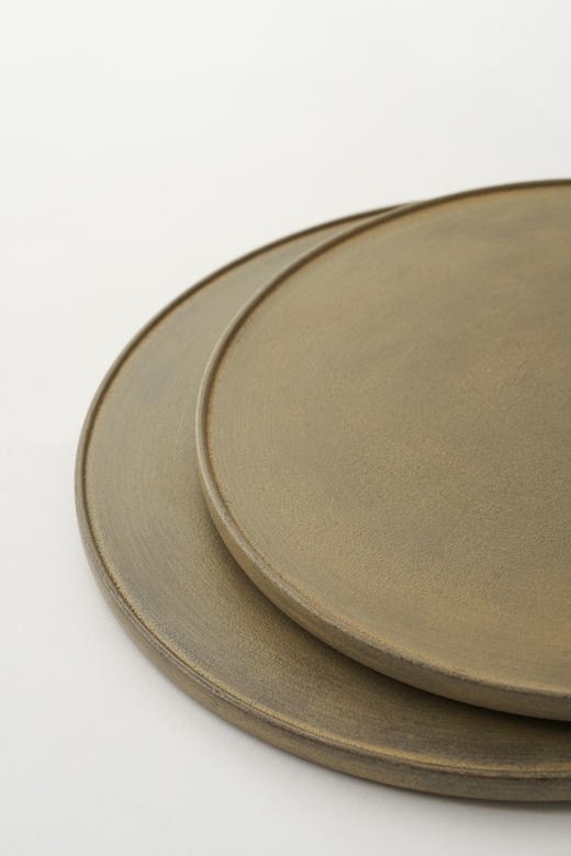 富井贵志20｜21白漆｜丸盆 商品图1