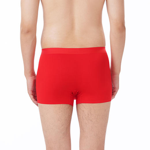 都市丽人都市锋尚内裤简约基础平角裤40S人棉男士内裤FKTCH6 商品图3