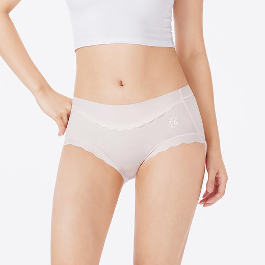 都市丽人内裤舒肤棉平角裤100支棉女士内裤LKT4B1 商品图1
