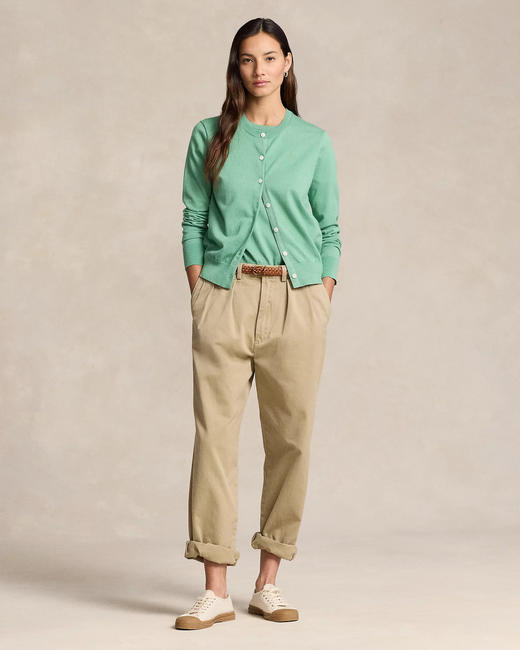 小马标  2024秋季新款 女士 经典纯色 棉混纺圆领短袖针织衫毛衣 9色 PT-1170 商品图14