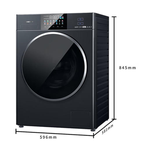 松下(Panasonic)洗烘套装XQG100-E187+NH-ER19Q【专】洗10KG烘10KG光动银 彩屏 除毛烘 智能投放 天幕蓝 商品图1