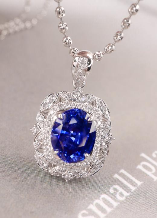 3.2ct 蓝宝石吊坠 商品图4
