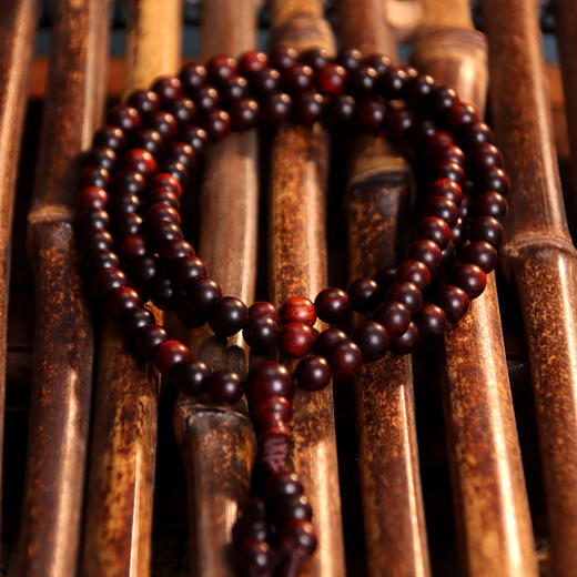 【上新活动：买男款+女款 送 香丸挂坠套装】九典堂小叶紫檀手串 商品图2