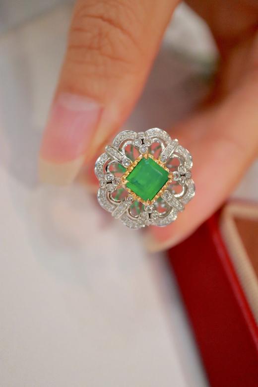 1.25ct 祖母绿戒指 商品图8