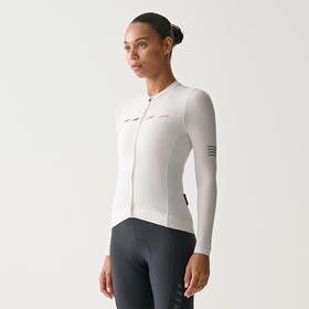 MAAP 女士 Blurred Evade Pro Base LS Jersey 南极白 长袖骑行服