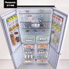 松下（Panasonic）NR-W591C 575升大容量薄嵌入式十字对开门冰箱 微冻保鲜技术 臻材保鲜 宽幅变温双循环 纳诺怡净味 NR-W591CP-W 月光白 商品缩略图3