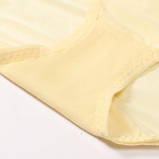 都市丽人内裤薄透丝滑平角裤蕾丝+泳布女士内裤LPT1M1 商品图10