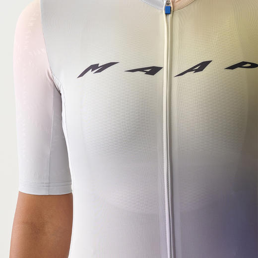 MAAP 女士 Blurred Out Pro Hex Jersey 霞韵色 短袖骑行服 商品图3