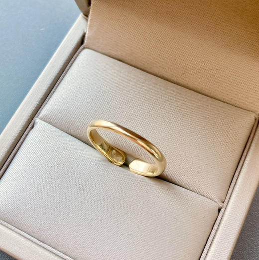 高冰种阳绿翡翠葫芦戒指18k黄金镶嵌 商品图6