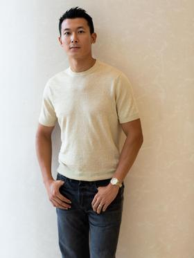 Dalmo 亚麻T恤 米色