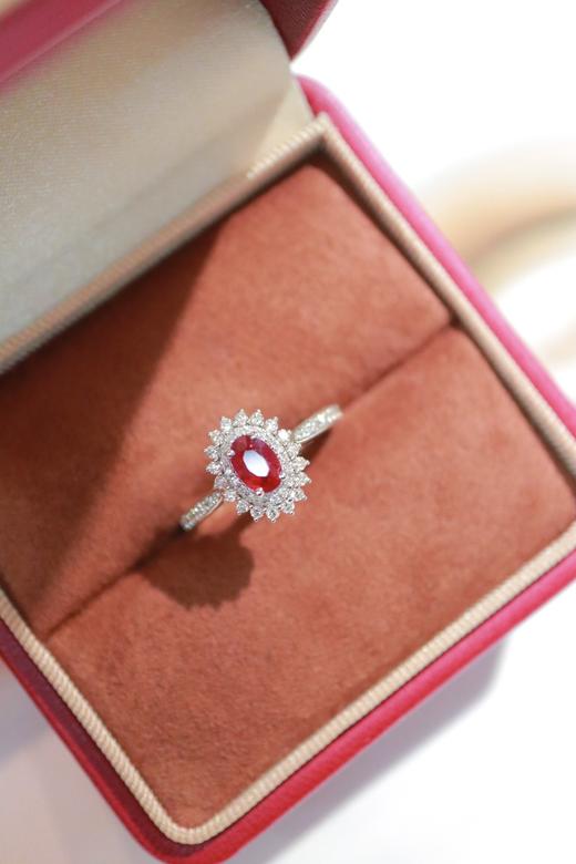 0.72ct 红宝石戒指 商品图8