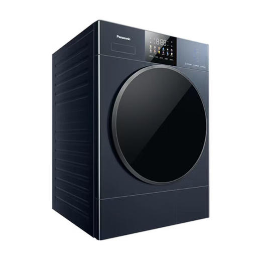 松下(Panasonic)洗烘套装XQG100-E187+NH-ER19Q【专】洗10KG烘10KG光动银 彩屏 除毛烘 智能投放 天幕蓝 商品图2