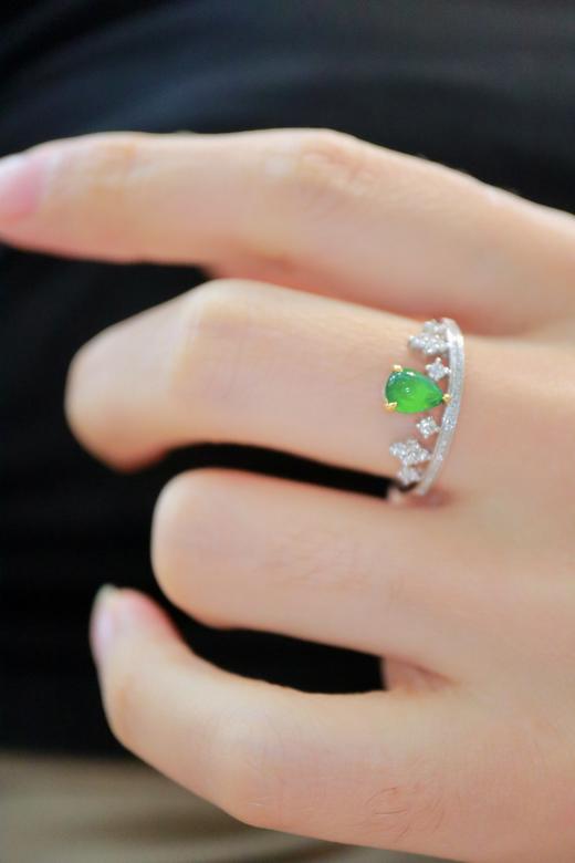 0.5ct 祖母绿戒指 商品图6