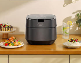 松下饭之舞系列3L电饭煲 五段变频IH大火力家用可变压力电饭锅备长炭 SR-HZ102【5段IH加热】 3L