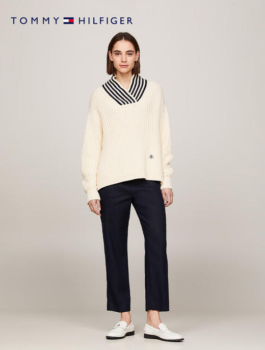 TOMMY 休闲裤女  WW41992-DW5 藏青色. 商品图1