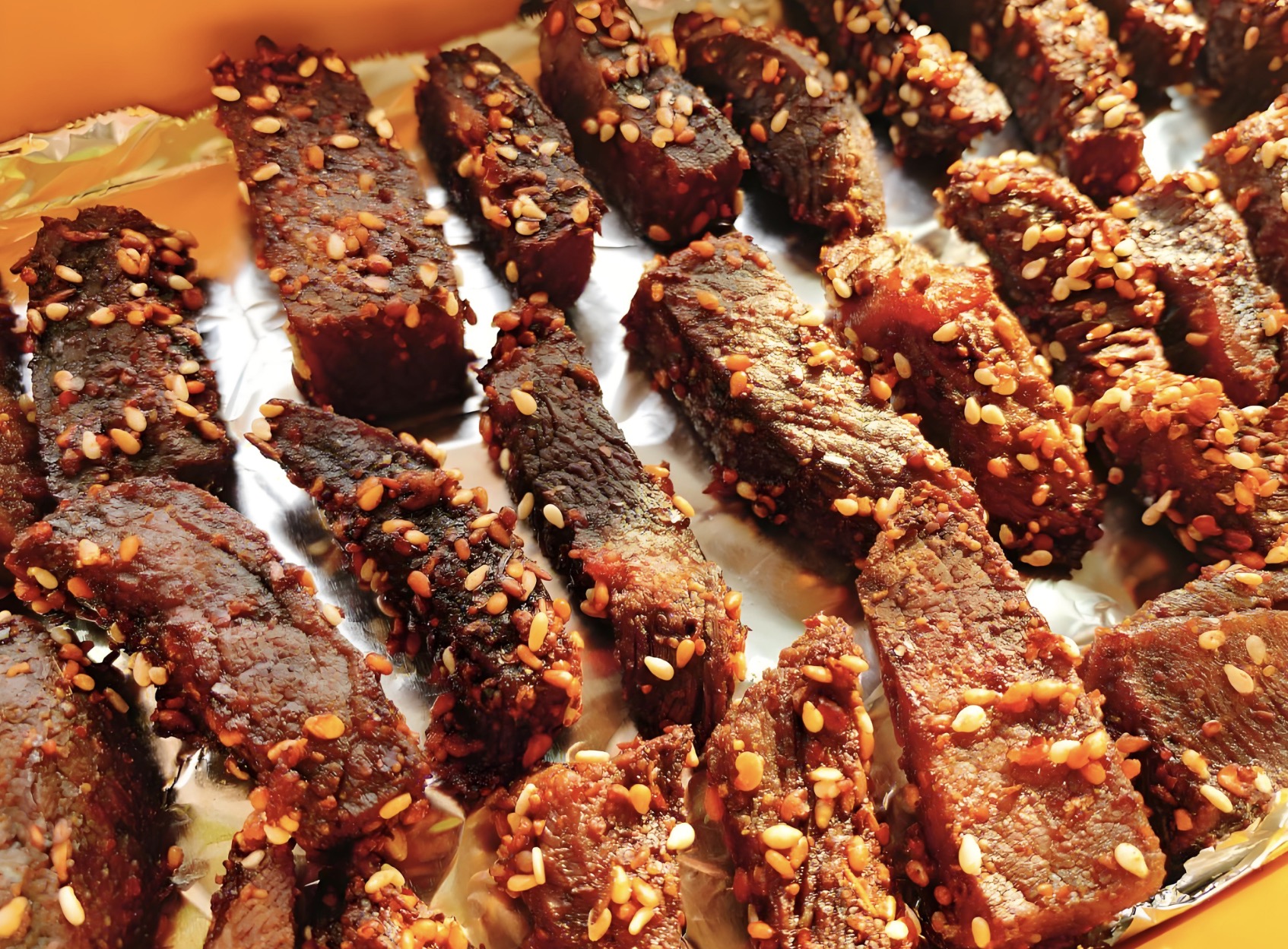 草原炭烤牛肉干