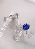 1.68ct 蓝宝石耳钉 商品缩略图3