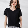 （79元4件送防晒袖套，自行设置满减，单拍一件不发）马卡龙色系纯棉短T，14色可选，200g重磅棉，舒适透气，男女同款，遮肉显瘦，更百搭！ 商品缩略图9
