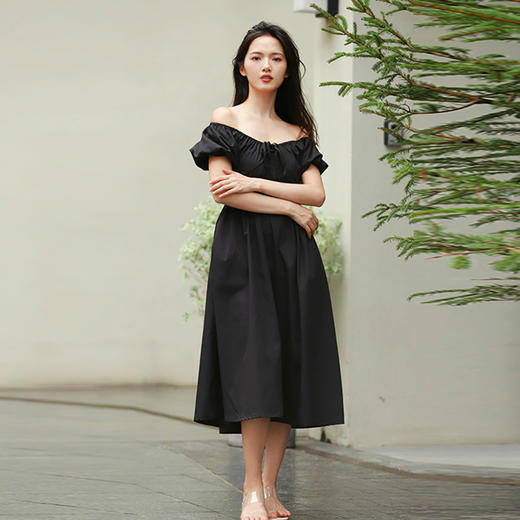 AVANN法式气质连衣裙&氧气天丝三件套 商品图8