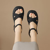 ZHR则则时尚罗马交叉带厚底凉鞋2024夏季新款学院风百搭简约女鞋 商品缩略图6