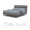 顾家家居整装 现代极简 皮艺软床 KZ.B1011PQ1家系·悸动 商品缩略图3