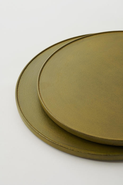 富井贵志24｜25黄漆丸盆 商品图1