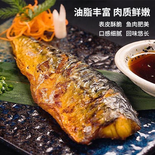 【节目大厨同款】挪威青花鱼片600g/袋  来自北极海域 油脂含量≥25% 肉质鲜嫩 商品图2