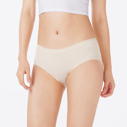 都市丽人内裤纤柔绵平角裤高支兰精莫代尔女士内裤LKT5M8 商品图3