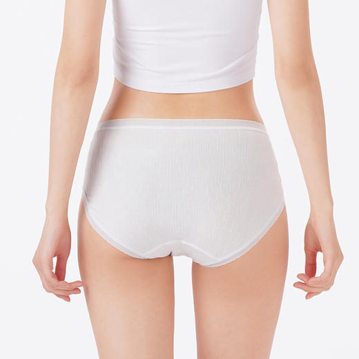 都市丽人内裤舒肤棉平角裤RC提花女士内裤LKT5K7 商品图3