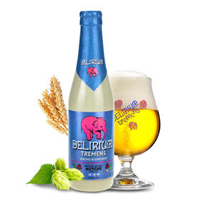 比利时浅粉象啤酒330ml