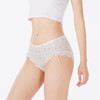 都市丽人内裤薄透丝滑平角裤蕾丝提花女士内裤LKT5J4 商品缩略图2